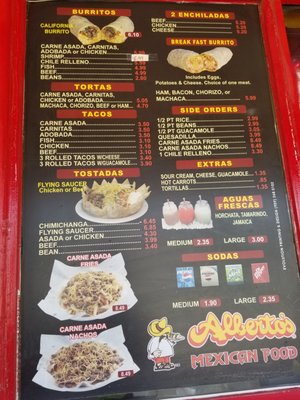 Menu photo 5 Alberto's Mexican Food Corona, CA Menu photo 5 Alberto's Mexican Food Corona, CA
