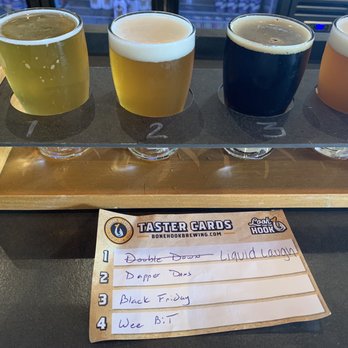 Bone Hook Brewing Company - Beer flight was excellent. - Breweries Near Me - Naples, Florida Bone Hook Brewing Company - Beer flight was excellent. - Breweries Near Me - Naples, Florida