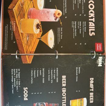 Hem Noodle Bar - Drink menu - Vietnamese Near Me - Richmond, Texas