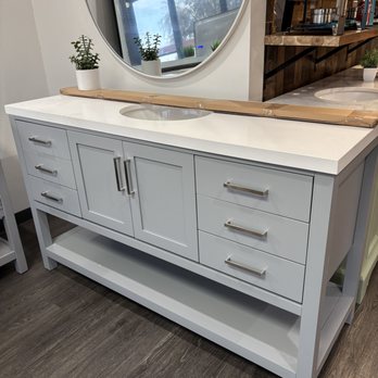 Big Difference Liquidations - Grey 60" bathroom vanity - Estate Liquidation Near Me - Phoenix, Arizona Big Difference Liquidations - Grey 60" bathroom vanity - Estate Liquidation Near Me - Phoenix, Arizona