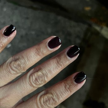 Happy Angel Nail Spa - I finally got my fav dark color! - Nail Salons Near Me - New York, New York Happy Angel Nail Spa - I finally got my fav dark color! - Nail Salons Near Me - New York, New York