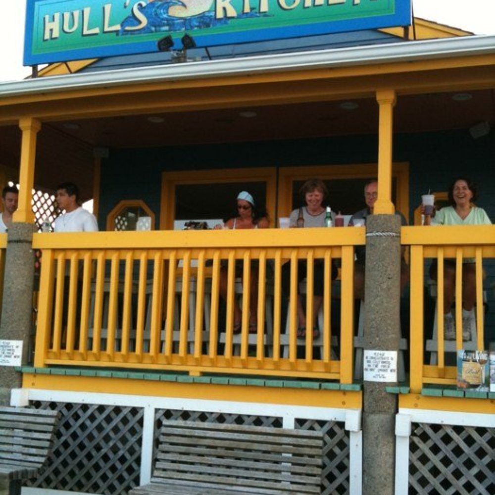 the front of the restaurant