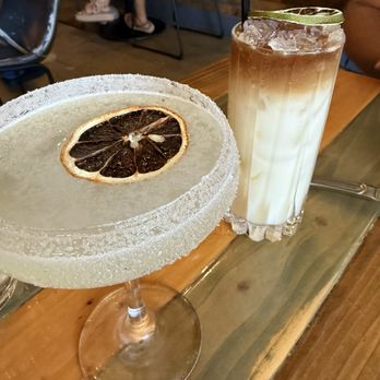 The Meat Cellar - Lemon Drop and Mai Tai from the Happy Hour menu. We didn't love either - Meat Shops Near Me - Claremont, California