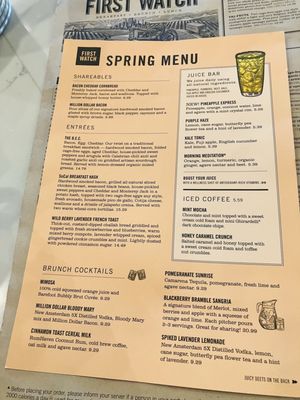 Menu photo 1 First Watch Schaumburg, IL