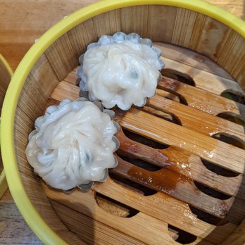 Steam - Pork dumplings (there were 4 pieces) - Dim Sum Near Me - Palo Alto, California Steam - Pork dumplings (there were 4 pieces) - Dim Sum Near Me - Palo Alto, California