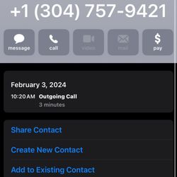 HOLIDAY HAIR - Phone number of business, proof of my call on Feb 3 at 10:20am.