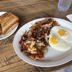 Al’s Downtown Diner - Corned Beef hash.