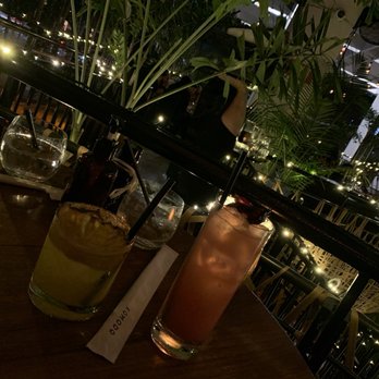 Komodo Miami - Pineapple  Express (left) and Flora On Holiday (right) - Asian Fusion Near Me - Miami, Florida