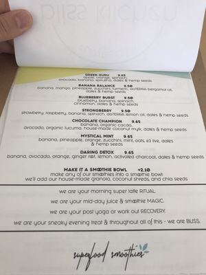 Menu photo 1 Bliss Kitchen Waterdown, ON