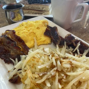 Krave Restaurant - Bridgeview - Pancake breakfast- many topping options available - American Near Me - Bridgeview, Illinois