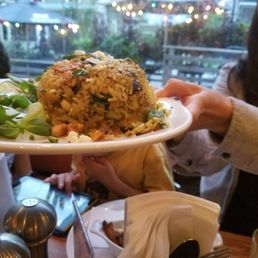 Coconut curry fried rice. This comfort food is at another level. Coconut curry fried rice. This comfort food is at another level.