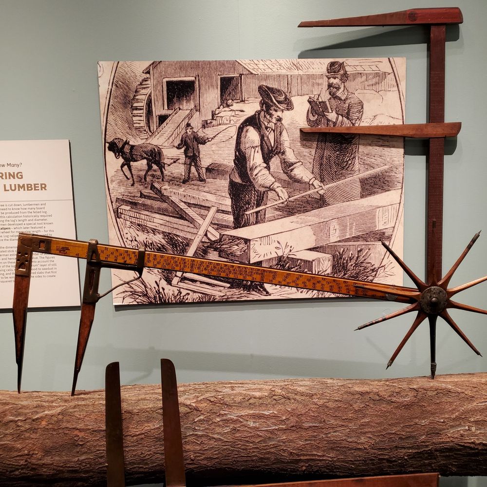 Mercer Museum - Implements for log-measuring. - Museums Near Me - Doylestown, Pennsylvania Mercer Museum - Implements for log-measuring. - Museums Near Me - Doylestown, Pennsylvania