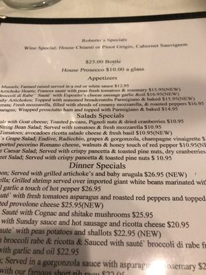 Menu photo 8 Roberto's II Ristorante Edgewater, NJ Menu photo 8 Roberto's II Ristorante Edgewater, NJ