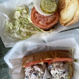 Chicken Salad Sandwich 1/3lbs Burger with Pepperjack Chicken Salad Sandwich 1/3lbs Burger with Pepperjack