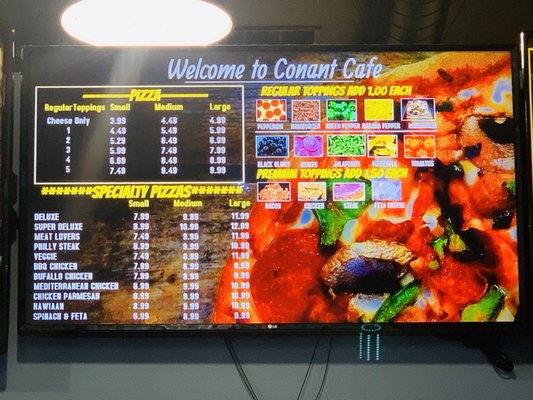 Menu photo 1 Conant Cafe' & Grill Hamtramck, MI