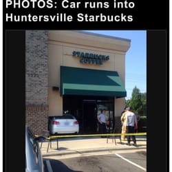Starbucks - I love the new order ahead Starbucks app feature, but I didn't know they had a drive through window!