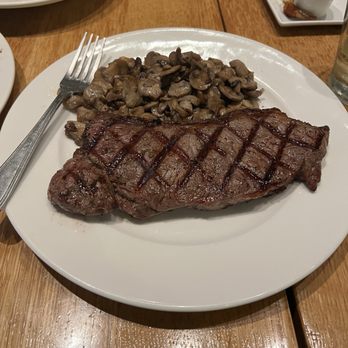 Jack's Restaurant & Bar - New York steak with sautéed mushrooms - Breakfast & Brunch Near Me - Newark, California Jack's Restaurant & Bar - New York steak with sautéed mushrooms - Breakfast & Brunch Near Me - Newark, California