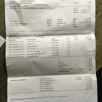 Crossroads Veterinary Hospital - Ripped Off! - Veterinarians Near Me - Diamond Springs, California Crossroads Veterinary Hospital - Ripped Off! - Veterinarians Near Me - Diamond Springs, California