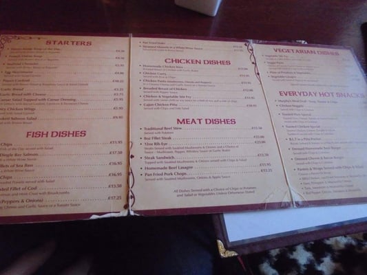 Menu photo 2 Murphy's Pub Dingle, KY