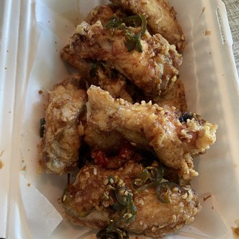 Good Chicken - Garlic chili wings (10 pieces) - Korean Near Me - Honolulu, Hawaii Good Chicken - Garlic chili wings (10 pieces) - Korean Near Me - Honolulu, Hawaii