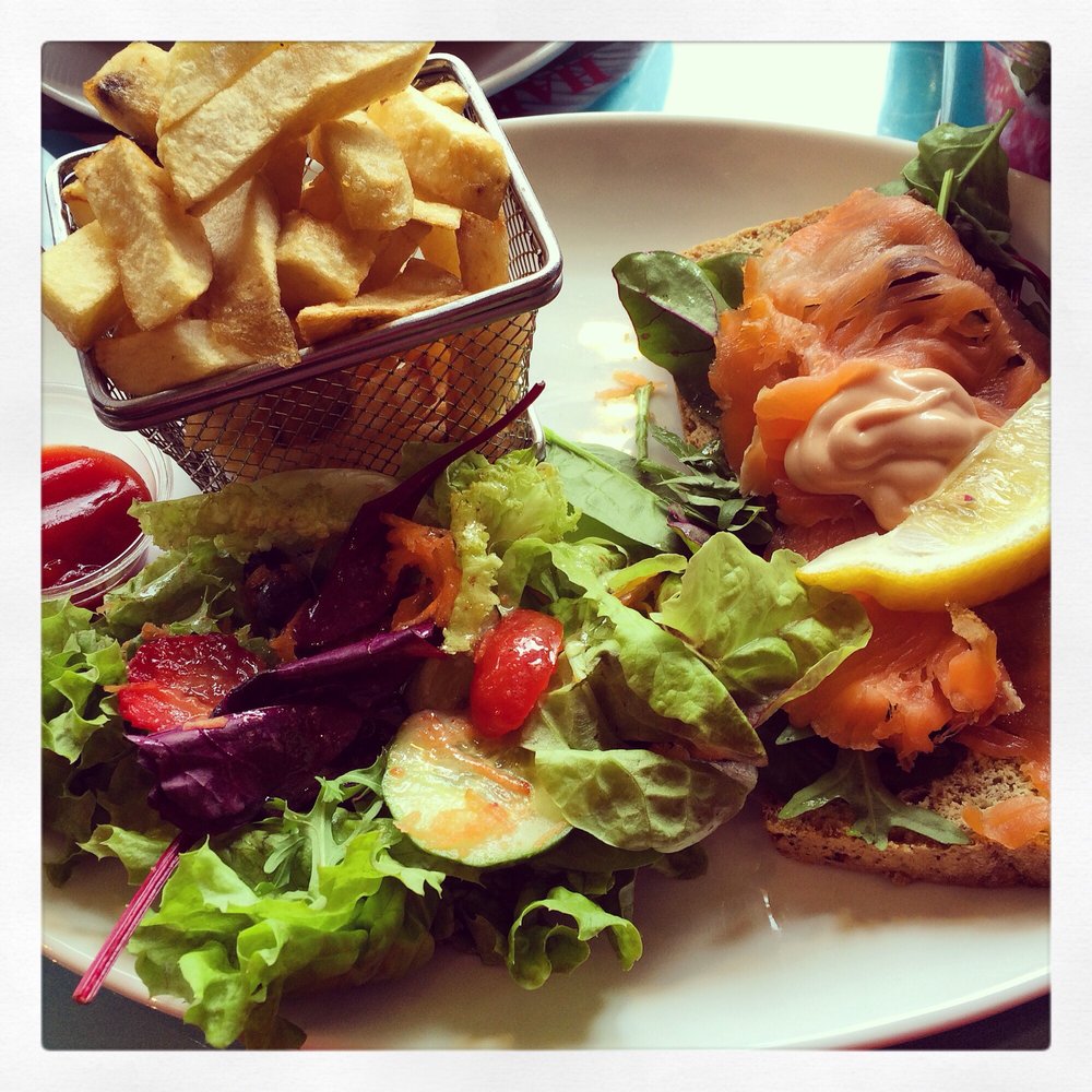 Harrington's Fish and Chips - Smoked Salmon sandwich - Fish & Chips Near Me - Dingle, Kentucky