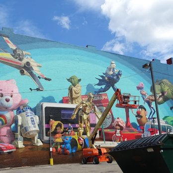 Cincinnati Toy Heritage Mural - Public Art Near Me - Cincinnati, Ohio