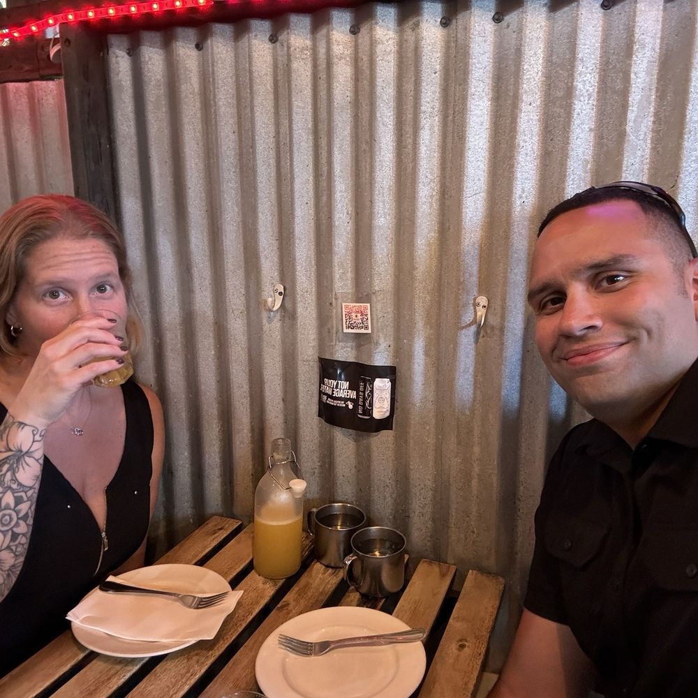 Lung Yai Thai Tapas - Sippin on passion fruit saki - Tapas/Small Plates Near Me - Miami, Florida