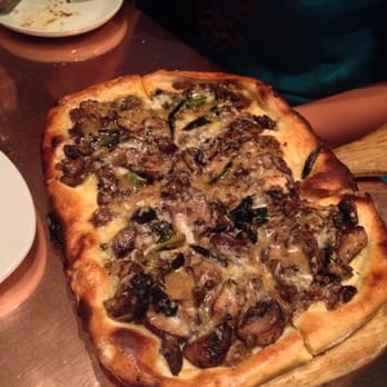 Buccan - Mushroom pizza - New American Near Me - Palm Beach, Florida Buccan - Mushroom pizza - New American Near Me - Palm Beach, Florida