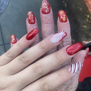 Pink Passion Nails Spa - 12/23 probably my favorite set Lien has done! - Nail Salons Near Me - San Francisco, California Pink Passion Nails Spa - 12/23 probably my favorite set Lien has done! - Nail Salons Near Me - San Francisco, California
