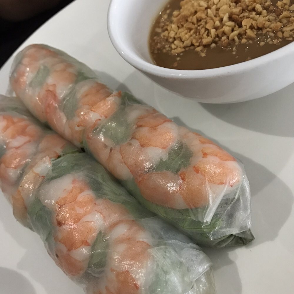 Pho Saigon Bay - Shrimp spring rolls! - Vietnamese Near Me - Stockton, California