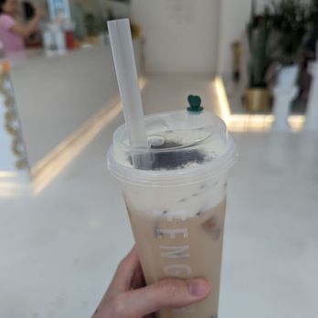 Feng Cha - Addison - Oreo cheese milk tea - Bubble Tea Near Me - Dallas, Texas Feng Cha - Addison - Oreo cheese milk tea - Bubble Tea Near Me - Dallas, Texas