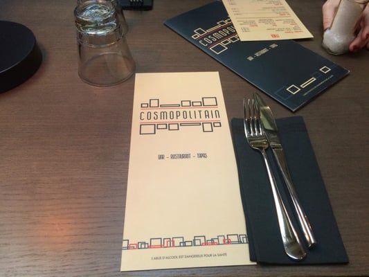 Menu photo 1 Cosmopolitain Toulouse, 31 Menu photo 1 Cosmopolitain Toulouse, 31