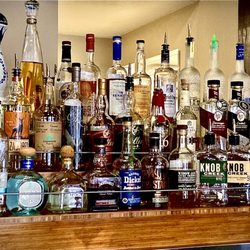 The Piehole Pizzeria - Bar alcohol selection.