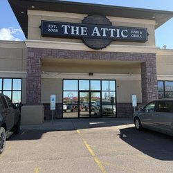 The Attic West - Parking lot view