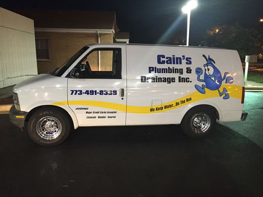 CAINS PLUMBING & DRAINAGE Logo