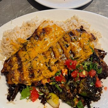 California Fish Grill - SWAI (WHITE/FISH), WHITE RICE, BRUSSELS SPROUTS (BALSAMIC GLAZED) - Seafood Near Me - Phoenix, Arizona California Fish Grill - SWAI (WHITE/FISH), WHITE RICE, BRUSSELS SPROUTS (BALSAMIC GLAZED) - Seafood Near Me - Phoenix, Arizona
