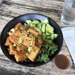 Fried Tofu Bowl Fried Tofu Bowl