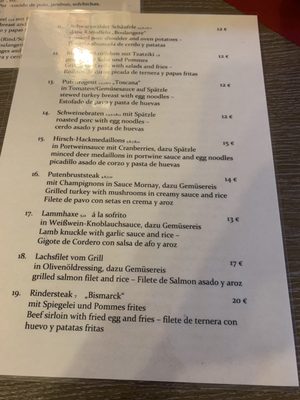 Menu photo 1 Tresor Restaurant Triberg, BW