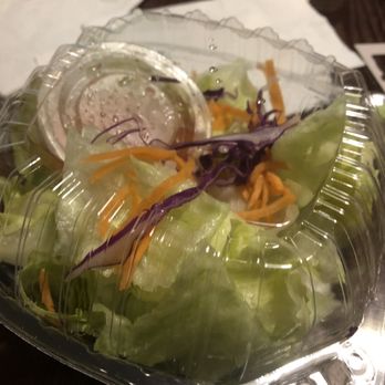 Teppan Bowl - Their salad - Teppanyaki Near Me - Clovis, California Teppan Bowl - Their salad - Teppanyaki Near Me - Clovis, California