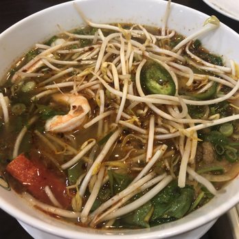 Pho Capital - Seafood pho with toppings~ - Vietnamese Near Me - Richmond, British Columbia