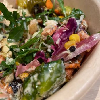 CAVA - Greens and grains bowl with veggies - Mediterranean Near Me - Fort Worth, Texas