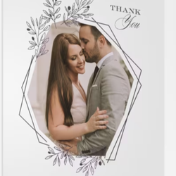 Paper Pizzazz! - Custom wedding thank you cards