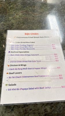 Menu photo 1 Bot Chien San Jose, CA