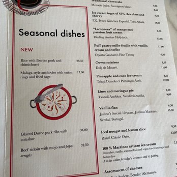 Martinez - Menu July 2024 - Seafood Near Me - Barcelona, B Martinez - Menu July 2024 - Seafood Near Me - Barcelona, B