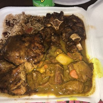 Rodney's Jamaican Grill - G's combo with jerk chicken, curry goat and oxtails - Caribbean Near Me - Bradenton, Florida Rodney's Jamaican Grill - G's combo with jerk chicken, curry goat and oxtails - Caribbean Near Me - Bradenton, Florida