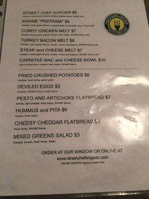 Menu photo 7 Streetside Brewery Cincinnati, OH