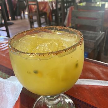 La Cabaña de Charlie - Passion fruit margarita - Mexican Near Me - Mismaloya, JAL La Cabaña de Charlie - Passion fruit margarita - Mexican Near Me - Mismaloya, JAL