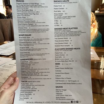Old City Barbeque - Menu - Barbeque Near Me - Williamsburg, Virginia Old City Barbeque - Menu - Barbeque Near Me - Williamsburg, Virginia