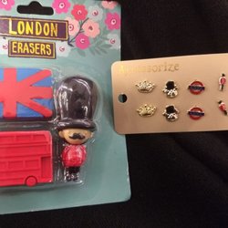 Accessorize - Erasers and earrings 10/26/2018