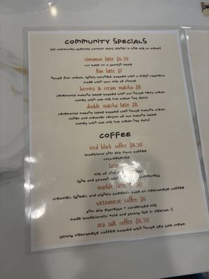 Menu photo 5 Coft Chino, CA